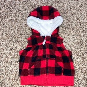 Carters fleece vest 3 months